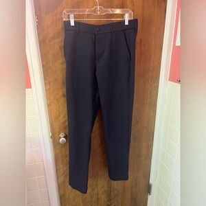 Navy stretch dress pants men’s